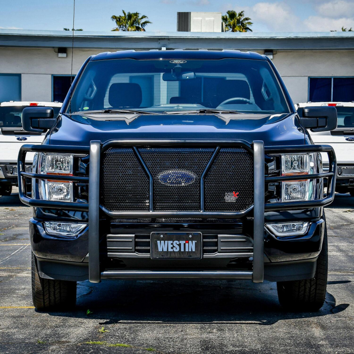 Westin HDX 1-Piece Grille Guard Black Model 57-4065