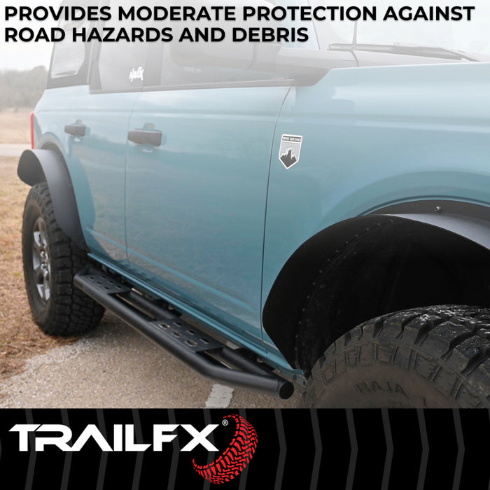 TrailFX Rocker Panel Guards 2 Door Model BR012T
