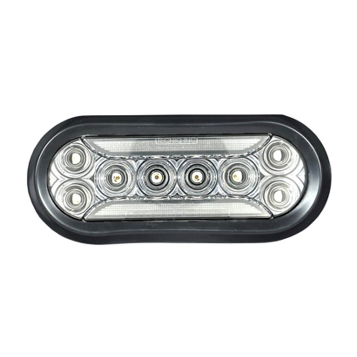 Magnum Truck Racks 6" Red LED Stop Tail Turn Light Model OVALREDNEW