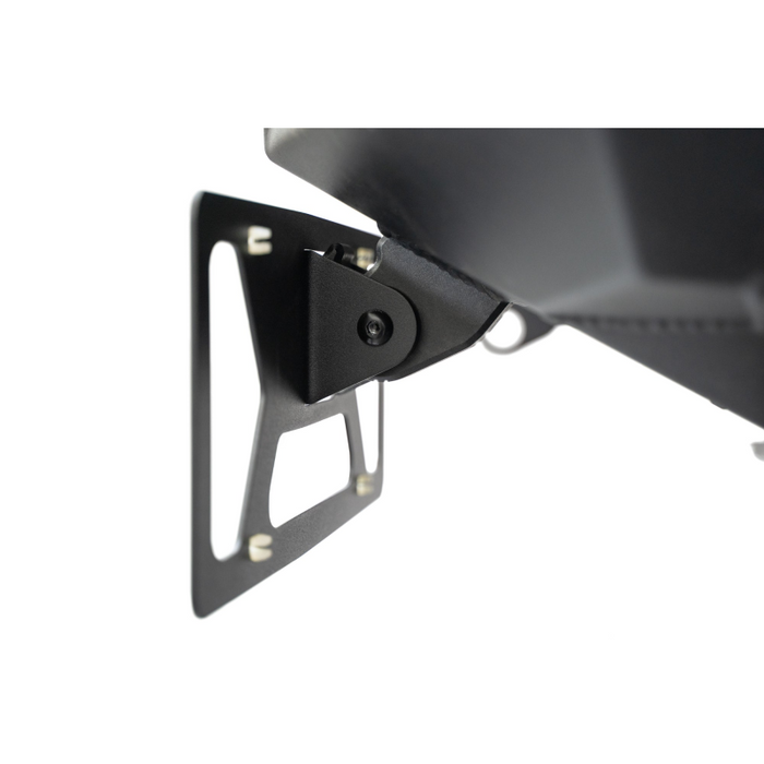 Rago Fabrication Clevis Mounted License Plate Bracket Model AC9905201NA