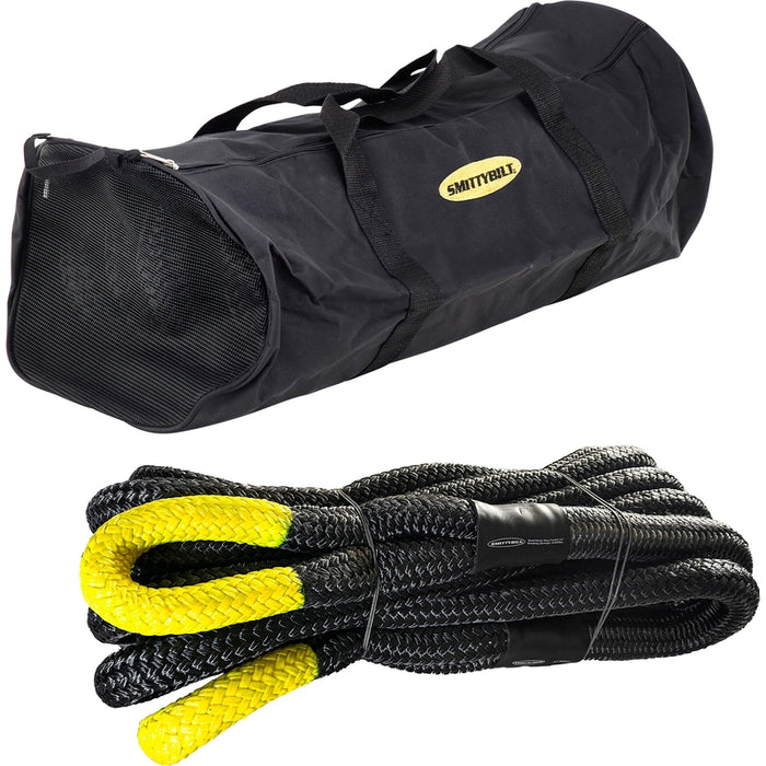 Smittybilt Recoil Recovery Rope 1" x 30' - 30K Lb Rating Model CC121