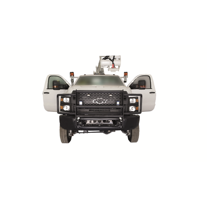 Go Industries Welded Grille Guard - No Carrier - Black Model ET005