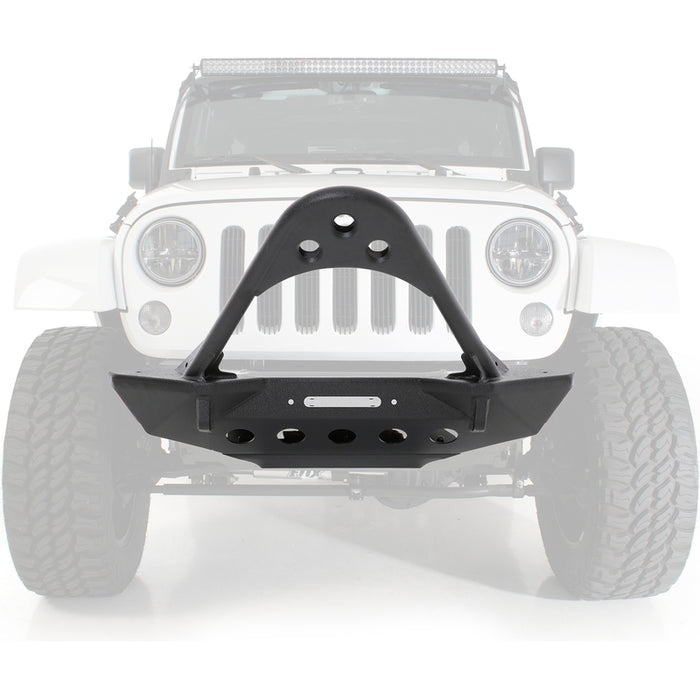 Smittybilt SRC Front Stinger Bumper – Textured Black (07-18 JK/JKU) Model 76524