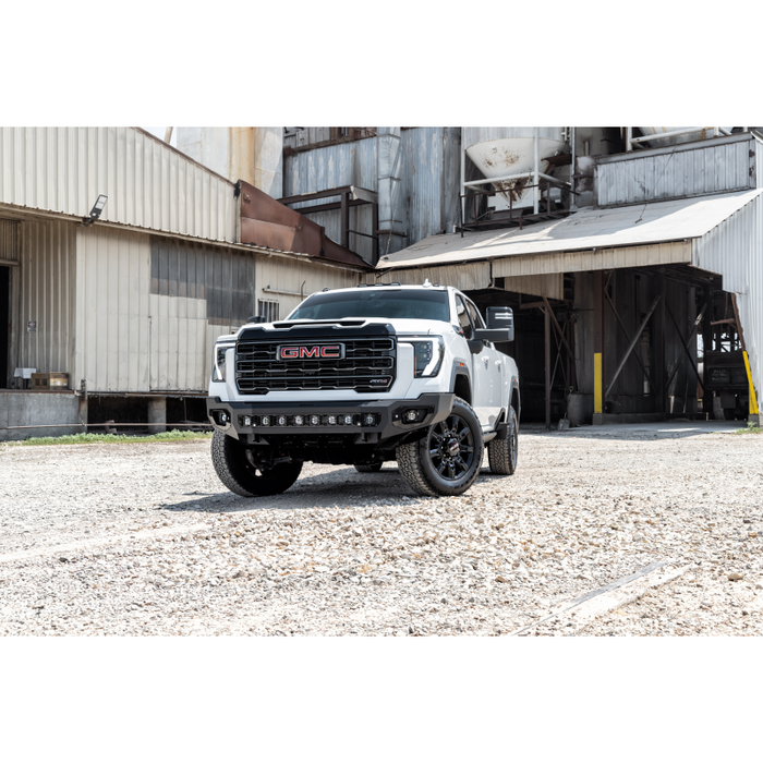 Bodyguard Freedom Front Base Non-Winch W/O Sensor Cutouts Bare Metal Model NAG24BNBNN