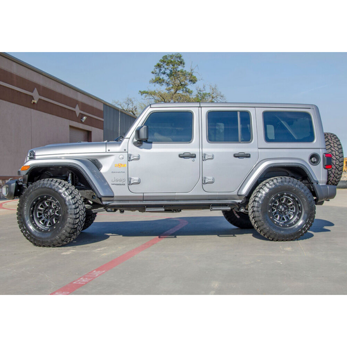 N-Fab RKR Step System Textured Black Steel Model J184RKRS4