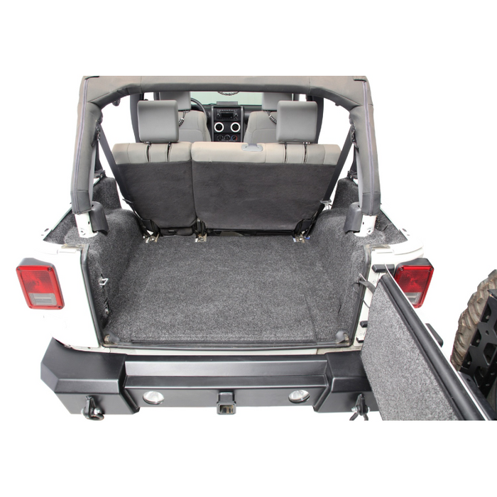 Bedrug Jeep Bedrug 2Dr Rear 5Pc Cargo Kit (Includes Tailgate & Tub Liner) Model BRJK07R2