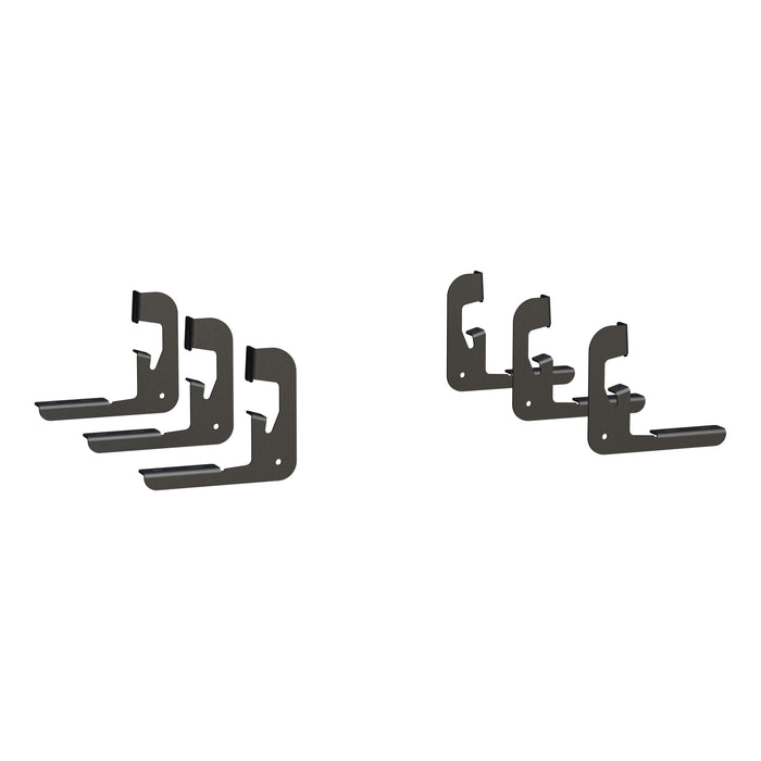Luverne Regal 7 Black Stainless 78" Oval Side Steps Select Chevy Silverado GMC Sierra Model 277078-401443
