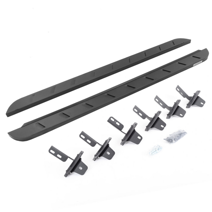 Go Rhino RB10 Slim Line Running Boards with Mounting Brackets Kit Model 63412973SPC