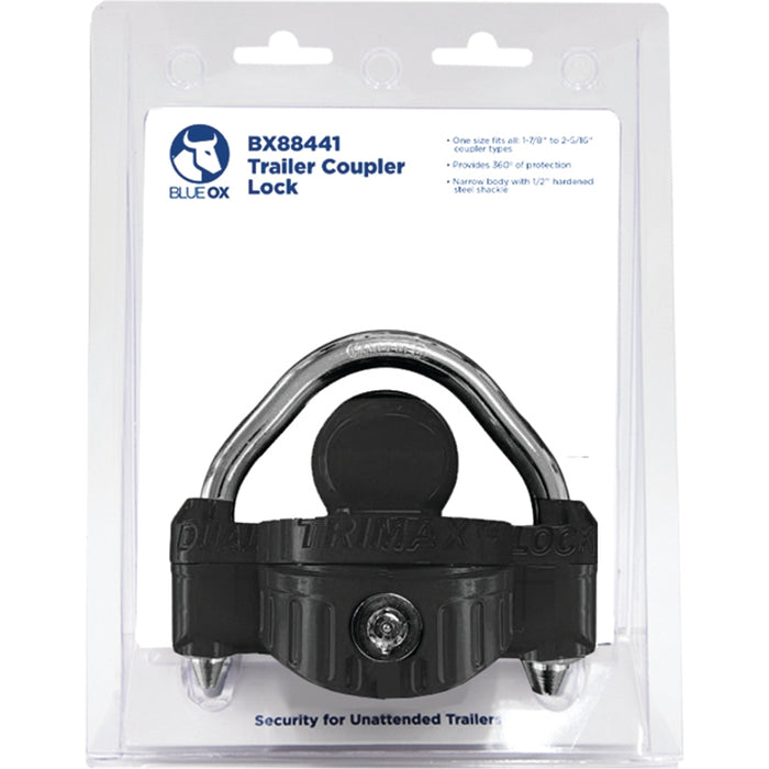 Blue Ox Kit, Dual Purpose Coupler Lock and U-Lock Model BX88441
