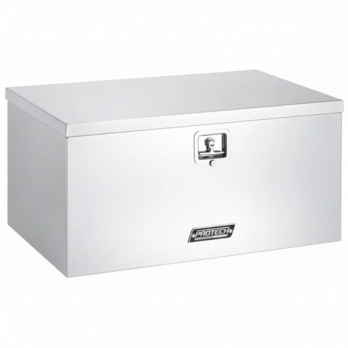 ProTech Underbody Box - 15X12X30 Drop Smooth Drop Door Style Bright Aluminum Model 20-2011