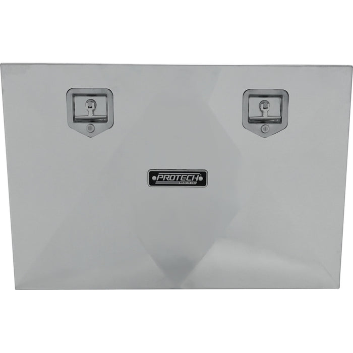 ProTech Underbody Box - 24X24X36 Smooth Drop Door Style Bright Aluminum Model 20-2104