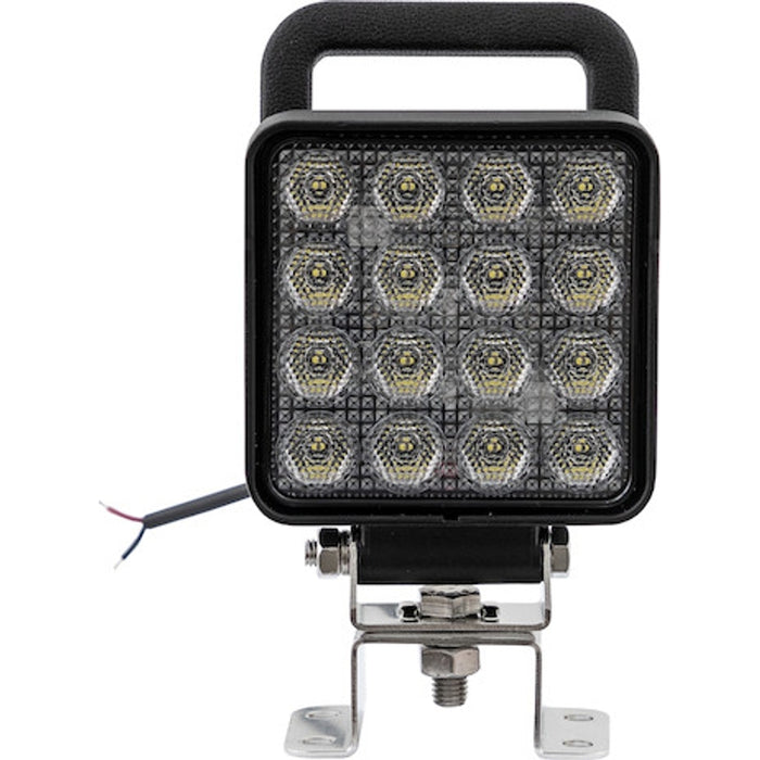 Buyers Products 4.25 Inch Square LED Flood Light w/ Handle and Switch Model 1492249