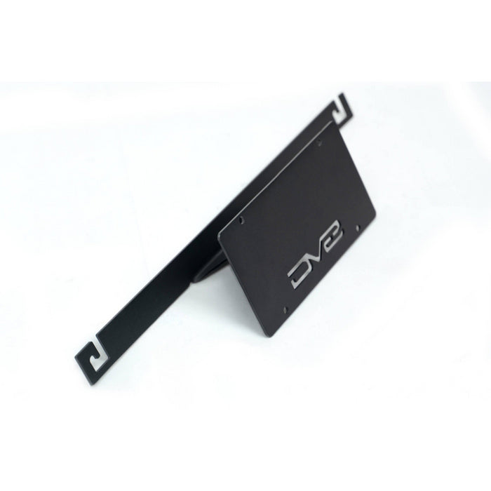 DV8 Offroad 2021-2025 Ford Bronco Capable Bumper Front License Plate Mount Model LPBR-04