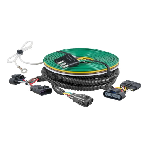 CURT Custom Towed-Vehicle RV Wiring Harness for Dinghy Towing, Fits Select Chevy Colorado, GMC Canyon, Isuzu I-280, I-290, I-350, I-370 Model 58926