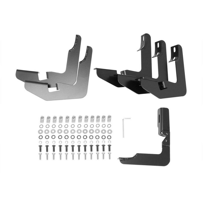 Westin PRO TRAXX 5 Oval Step Nerf Bars Black Steel Model 21-51335