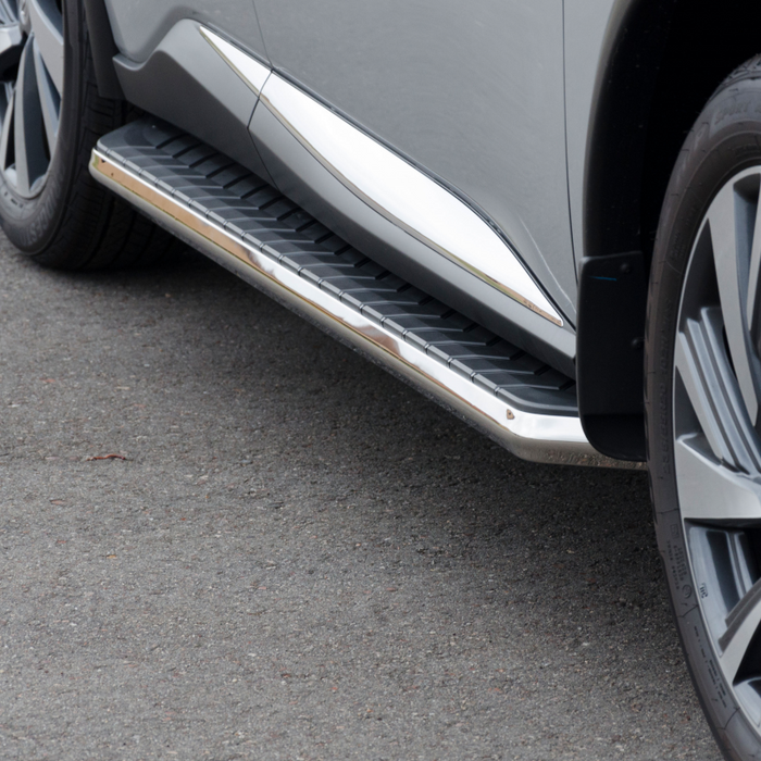ARIES AeroTread 5" x 70" Polished Stainless Running Boards Model 2051010