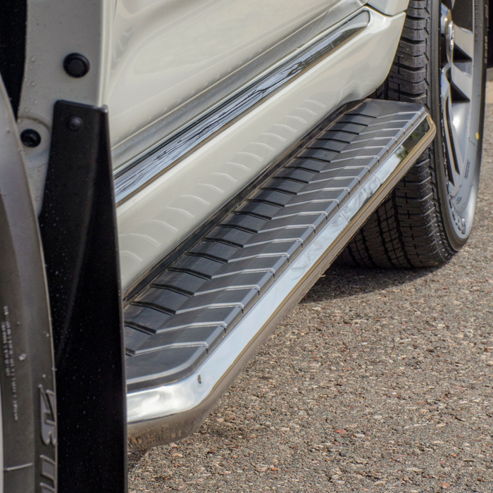 ARIES AeroTread 5" x 73" Polished Stainless Running Boards Model 2051022