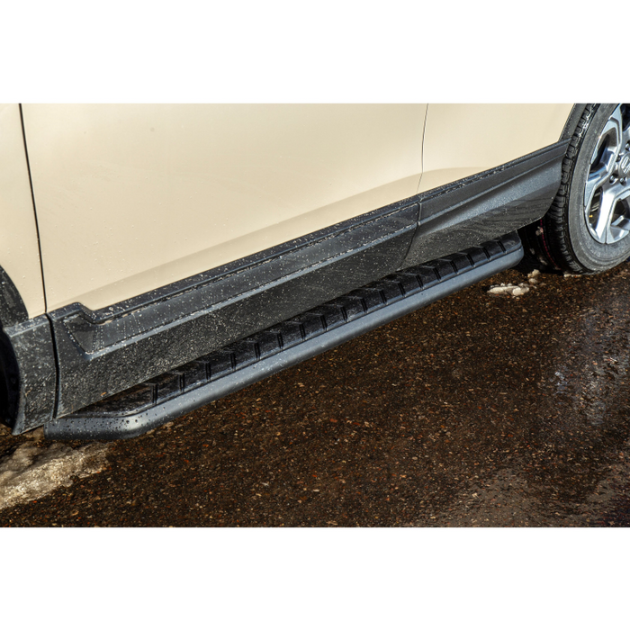 ARIES AeroTread 5" x 67" Black Stainless Running Boards (No Brackets) Model 2051967