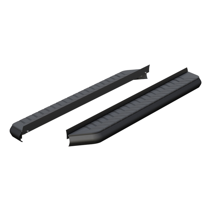 ARIES AeroTread 5" x 70" Black Stainless Running Boards (No Brackets) Model 2051970