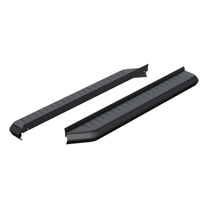 ARIES AeroTread 5" x 73" Black Stainless Running Boards (No Brackets) Model 2051973