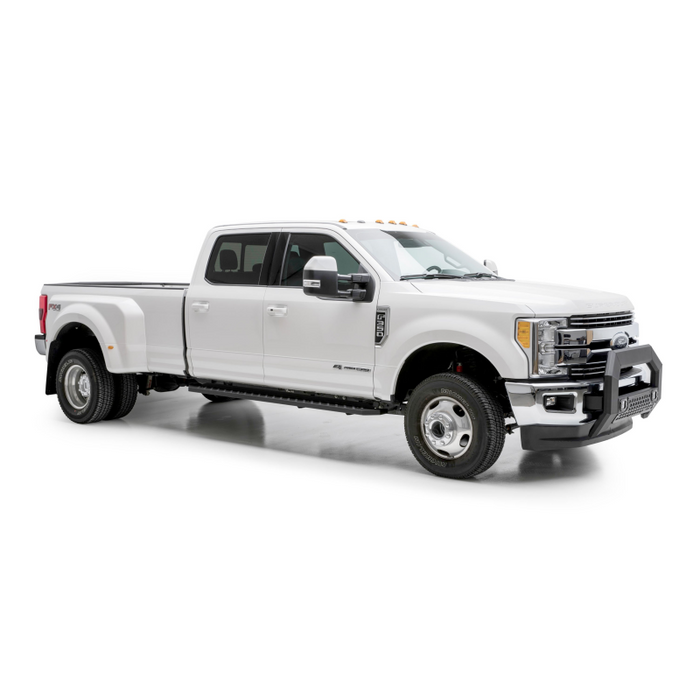ARIES RidgeStep 6-1/2" x 85" Black Steel Running Boards Model 2055521