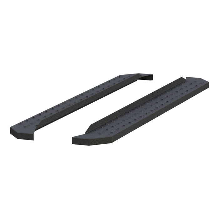 ARIES RidgeStep 6-1/2" x 85" Black Steel Running Boards Model 2055552
