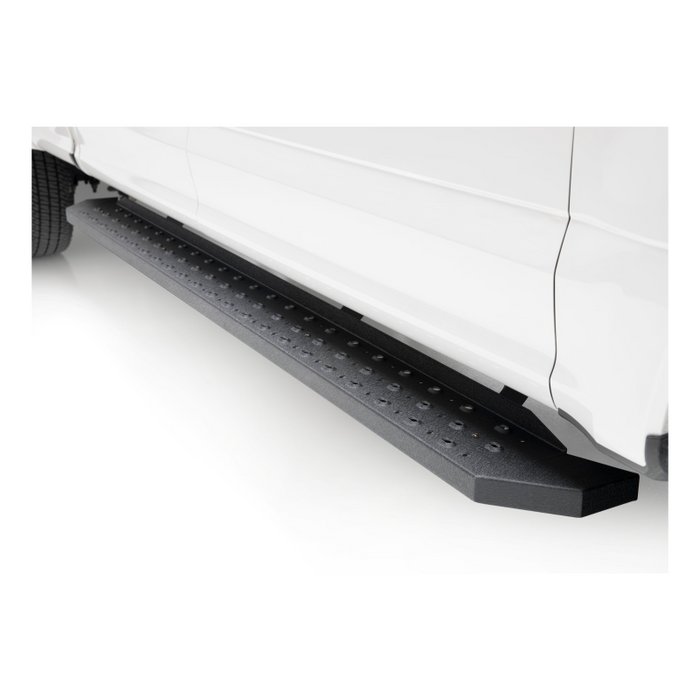 ARIES RidgeStep 6-1/2" x 85" Black Steel Running Boards Model 2055552