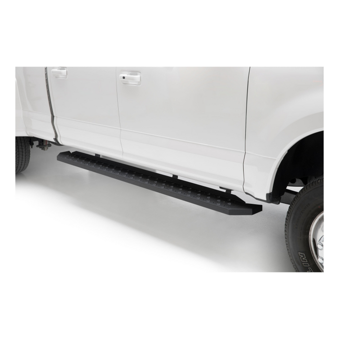 ARIES RidgeStep 6-1/2" x 85" Black Steel Running Boards Model 2055552