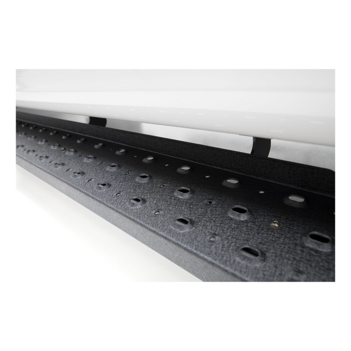 ARIES RidgeStep 6-1/2" x 85" Black Steel Running Boards Model 2055552