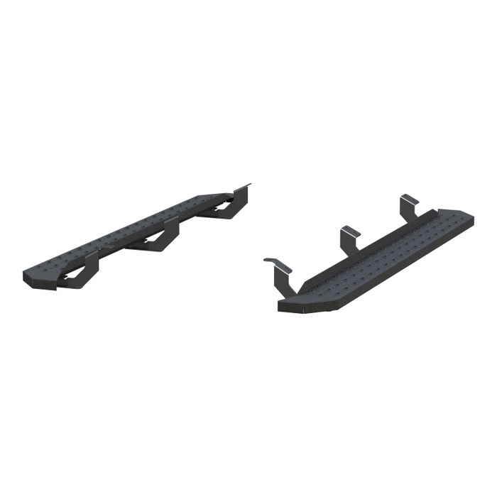 ARIES RidgeStep 6-1/2" x 75" Black Steel Running Boards, For Toyota Tacoma Model 2055558