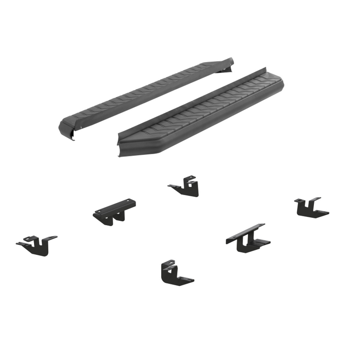 ARIES AeroTread 5" x 70" Black Stainless Running Boards Model 2061002