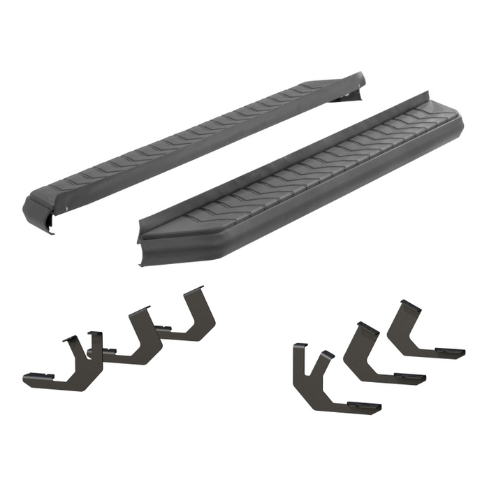 ARIES AeroTread 5" x 70" Black Stainless Running Boards Model 2061025