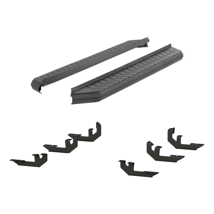 ARIES AeroTread 5" x 70" Black Stainless Running Boards Model 2061029