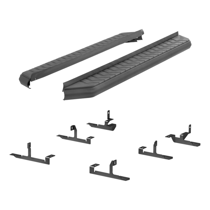 ARIES AeroTread 5" x 76" Black Stainless Running Boards Model 2061030