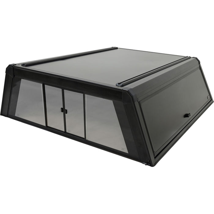 Westin EXP Truck Cap with Sliding Front Glass Matte Black Model 16-14685S