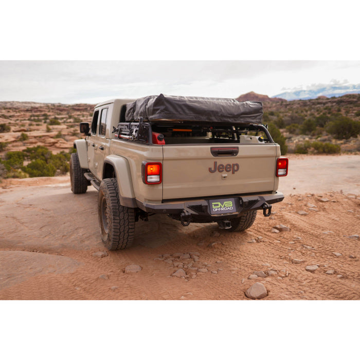 DV8 Offroad 2020-2025 Jeep Gladiator Spec Series Rear Bumper Model RBGL-09