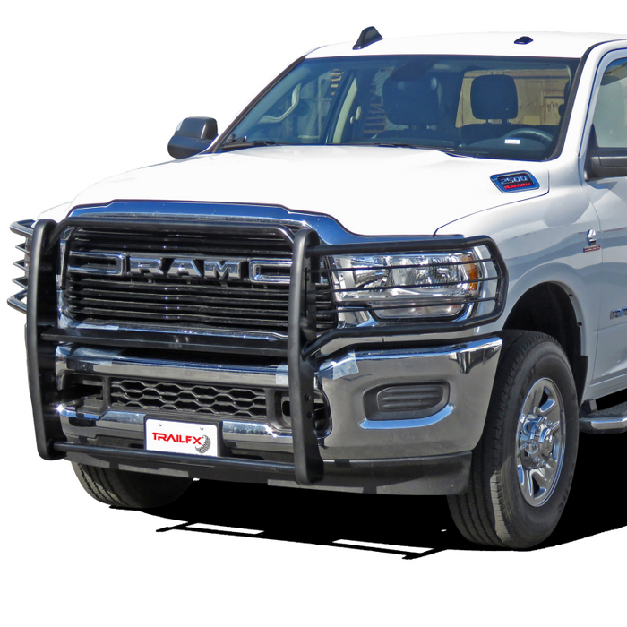 TrailFX Grille Guard Gloss Black Steel Model E0039B