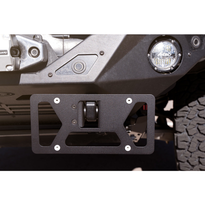 Rago Fabrication Clevis Mounted License Plate Bracket Model AC9905201NA
