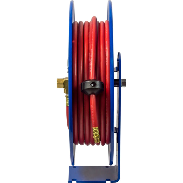 Coxreels EZ-EN Series Safety System Spring Driven Enclosed Hose Reel 3/8 in. x 50 ft. - Hose Included 300 PSI Model EZ-EN-350