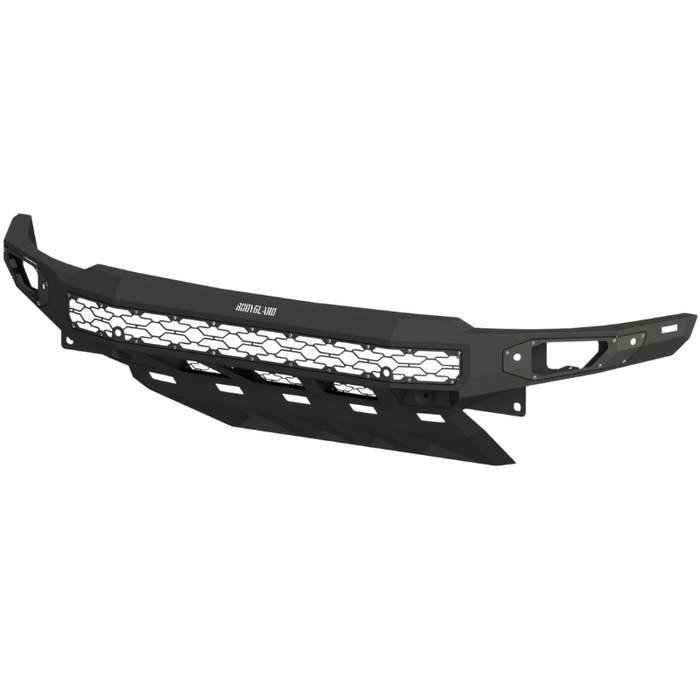 Bodyguard Freedom Front Base Non-Winch Sensor Cutouts Texture Black Powder Coat Model NAR21LYTNN