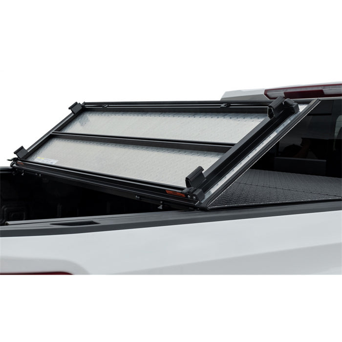 Access LOMAX™ Professional Series Tonneau Cover Diamond Plate Finish Split Rail Model B0050049