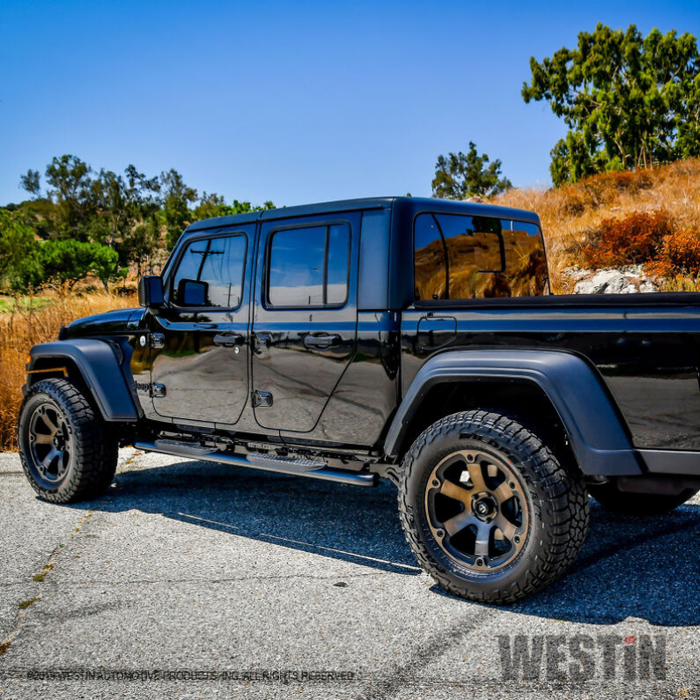 Westin PRO TRAXX 4 Oval Nerf Step Bars Model 21-23780