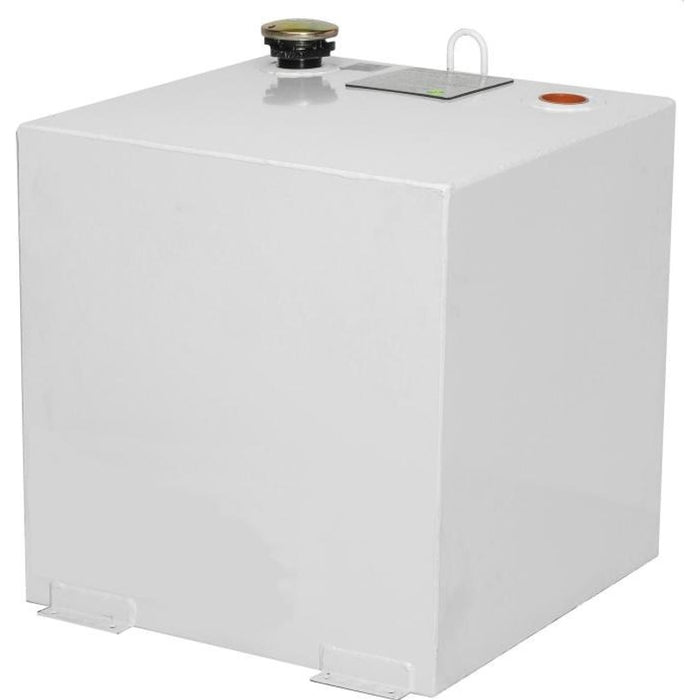 Delta / JOBOX 50 Gallon White Square Steel Liquid Transfer Tank Model ...