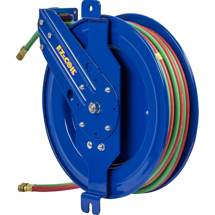 Coxreels EZ-SGW Series Safety System Side Mount Welding Hose Reel 1/4 in. x 75 ft. T-Grade - Hose Included 200 PSI Model EZ-SG19WT-175