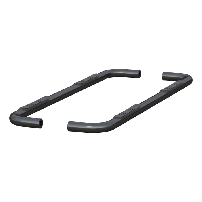 ARIES 3" Round Black Stainless Step Nerf Bars Model 214053