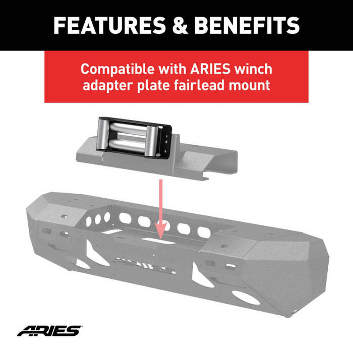 ARIES Winch Roller Fairlead Model 2156071