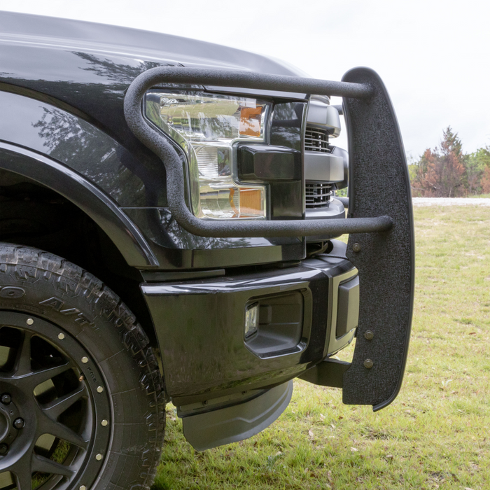 ARIES Pro Series Black Steel Grille Guard with Light Bar, Fits Select Ford F-150 Model 2170012