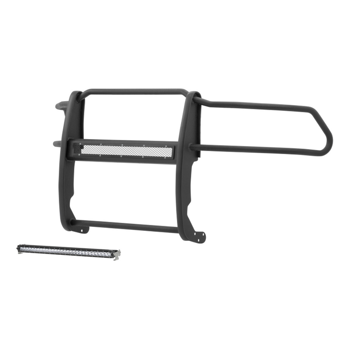 ARIES Pro Series Black Steel Grille Guard with Light Bar, Select Dodge, Ram 1500 Model 2170028