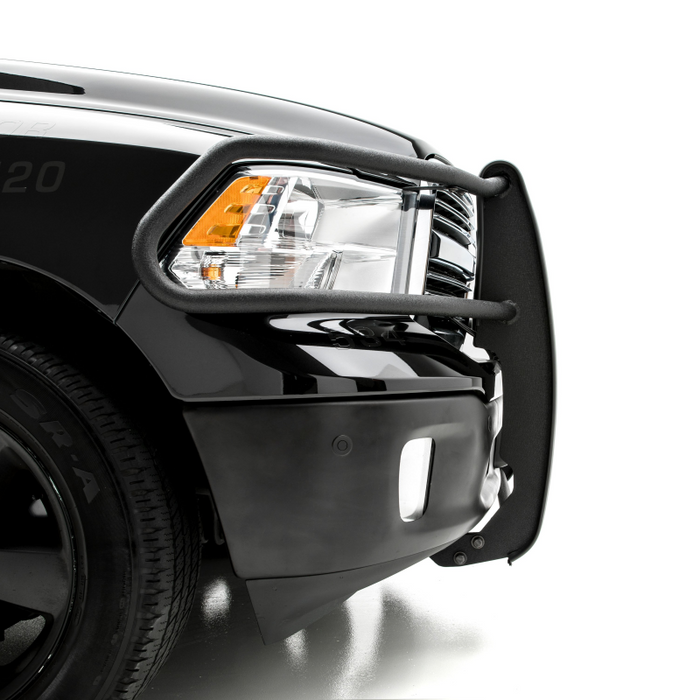 ARIES Pro Series Black Steel Grille Guard with Light Bar, Select Dodge, Ram 1500 Model 2170028