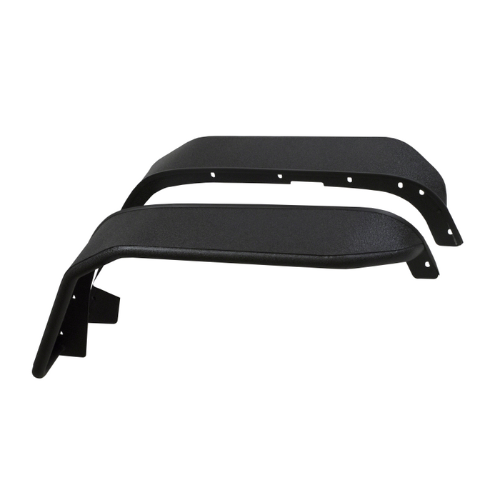 TrailFX Fender Flare 7.5 In Tire Blac 1.5 In Steel Tube Set 2 Model J052FF